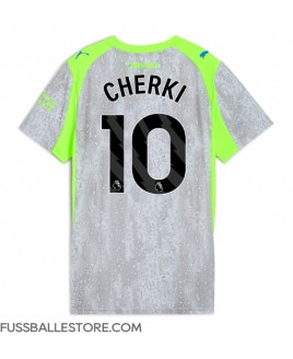 Günstige Manchester City Rayan Cherki #10 3rd trikot Damen 2025-26 Kurzarm